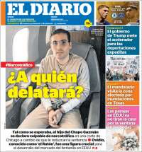 Portada de El Diario NY (États-Unis)