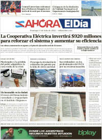 Portada de El Día de Gualeguaychú (Argentina)
