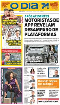 Portada de O Dia (Brasil)