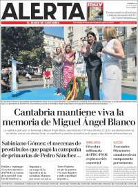 Portada de Alerta - El Diario de Cantabria (Spain)