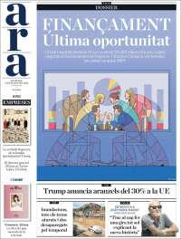Portada de Ara (Spain)