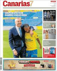 Portada de Canarias 7 (Espagne)