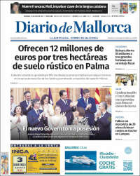 Portada de Diario de Mallorca (Spain)