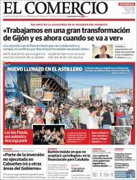 Portada de El Comercio - Gijón (Spain)