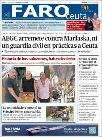 Portada de El Faro de Ceuta (Spain)