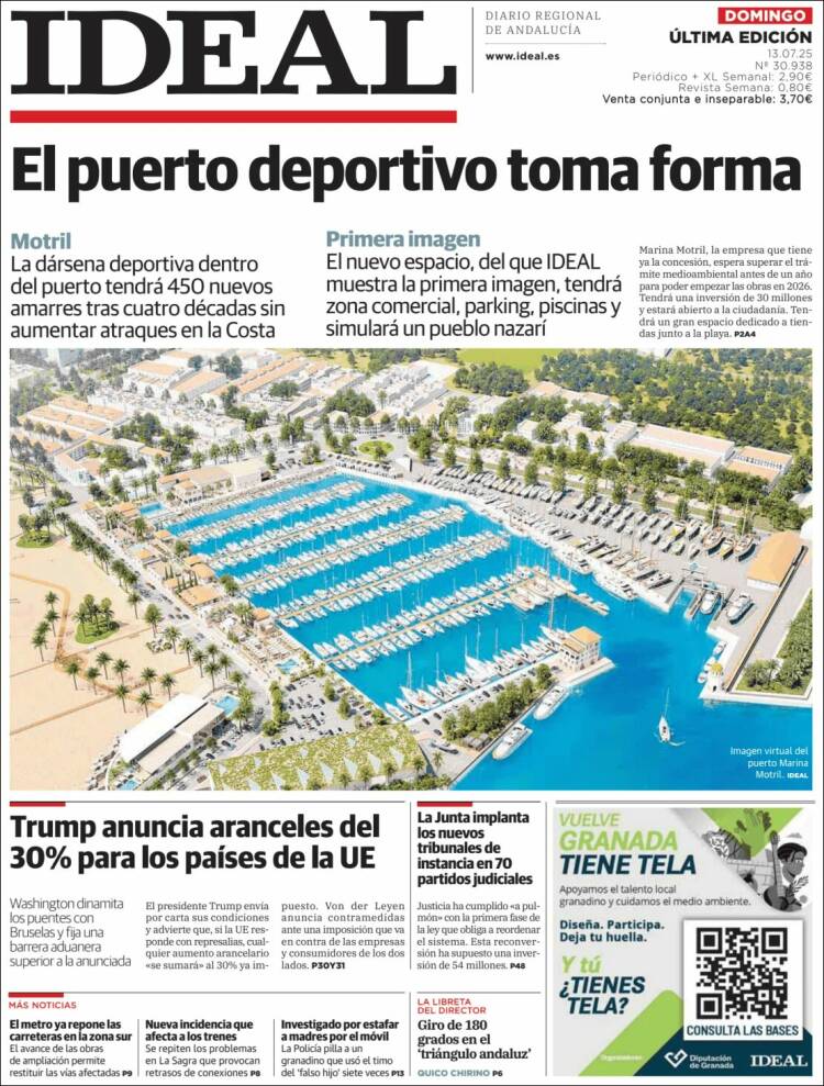 Portada de Ideal (España)