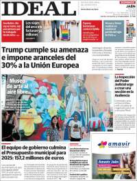 Portada de El Ideal de Jaén (España)