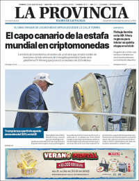 Portada de La Provincia (Espagne)