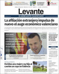 Portada de Levante (Spain)