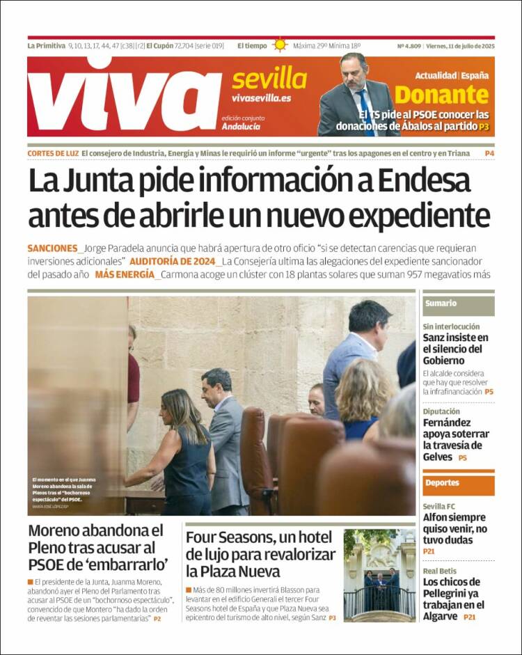 Portada de Viva Sevilla (Spain)