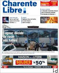 Portada de Charente Libre (France)