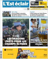 Portada de L'Est Eclair (France)