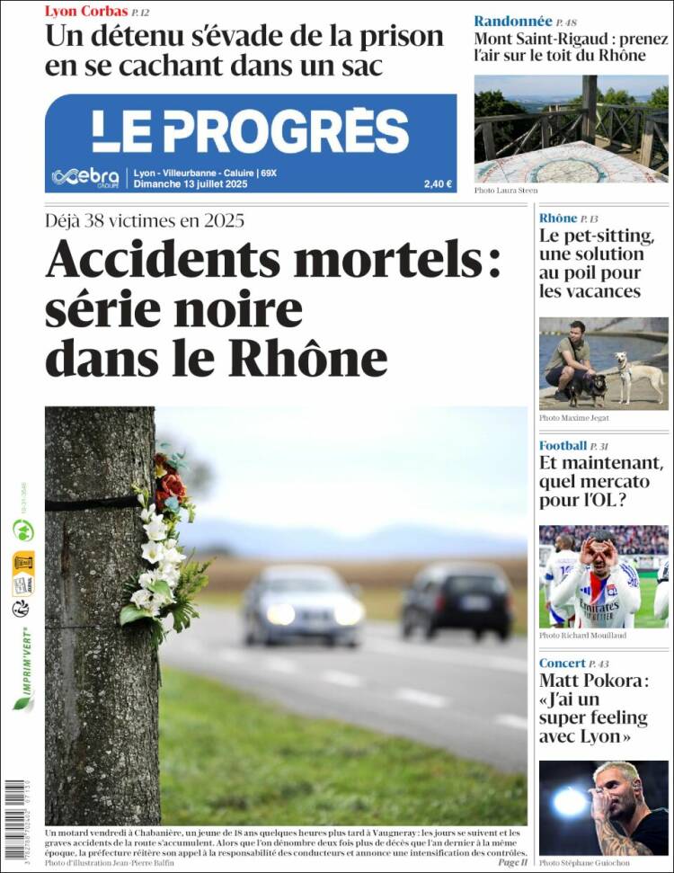 Portada de Progres de Fecamp (France)