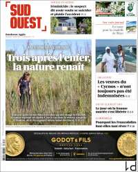 Portada de Sud Ouest (France)