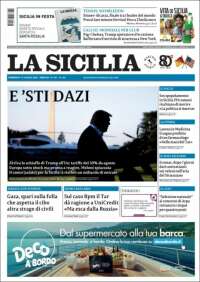 Portada de La Sicilia (Italy)