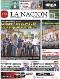 Portada de La Nación (Paraguay)