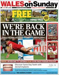 Portada de Western Mail (Royaume-Uni)