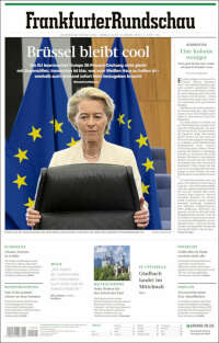 Portada de Frankfurter Rundschau (Germany)