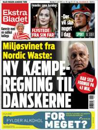 Portada de Ekstra Bladet (Danemark)