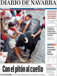 Portada de Diario de Navarra (Spain)