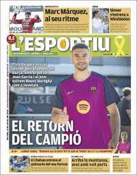 Portada de L'Esportiu (Spain)