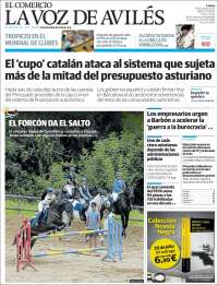 Portada de El Comercio - Avilés (Spain)