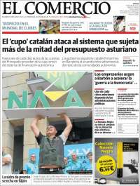 Portada de El Comercio - Gijón (Spain)