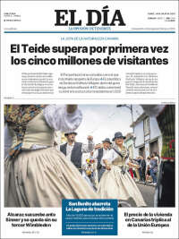 Portada de El Día (Spain)