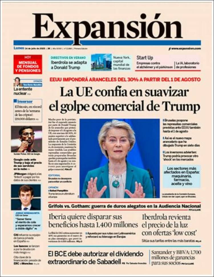 Portada de Expansión (Spain)