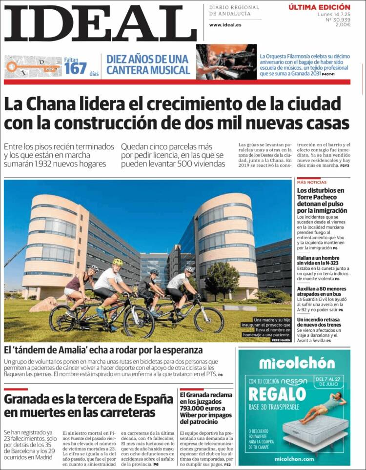 Portada de Ideal (España)