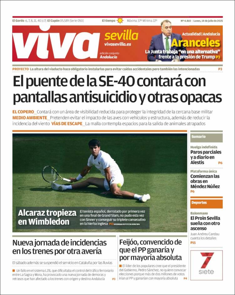 Portada de Viva Sevilla (Espagne)