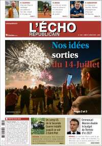 Portada de L'Echo Républicain (France)
