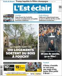 Portada de L'Est Eclair (France)