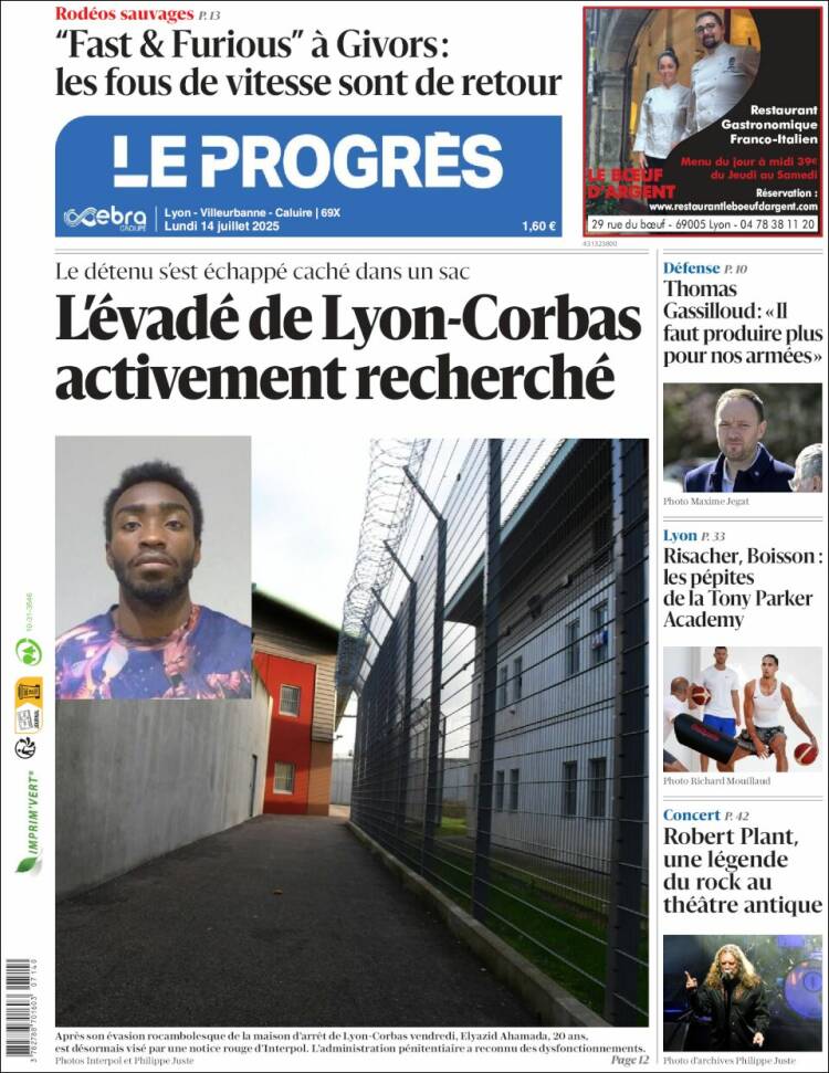 Portada de Progres de Fecamp (France)