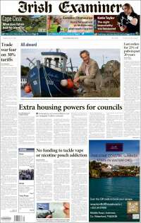 Portada de Irish Examiner (Ireland)