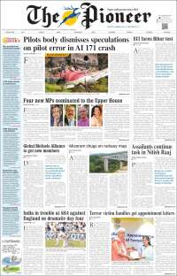 Portada de The Pioneer (Inde)