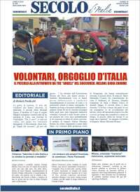 Portada de Secolo d'Italia (Italie)