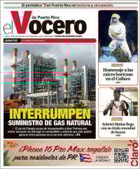 Portada de Vocero (Puerto Rico)
