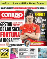 Portada de Correio da Manhã (Portugal)