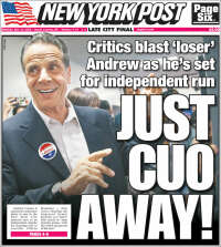 Portada de New York Post (USA)