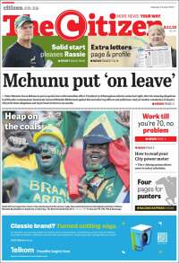 Portada de The Citizen (South Africa)