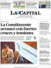 Portada de La Capital - Rosario (Argentina)