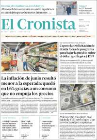 Portada de El Cronista Comercial (Argentina)