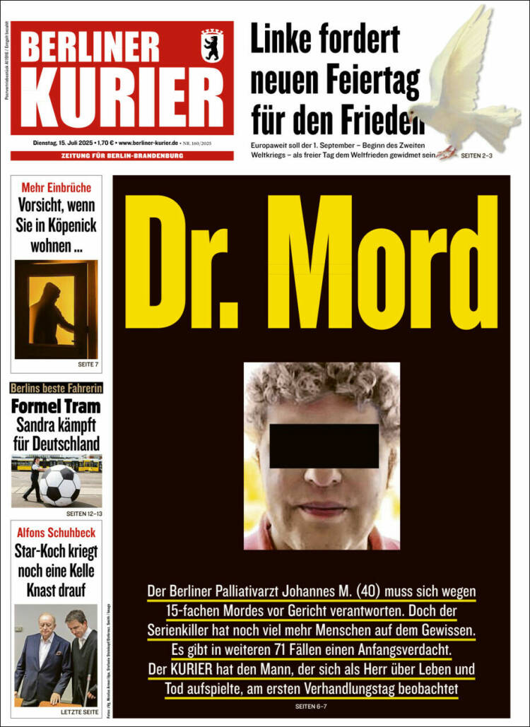 Portada de Berliner Kurier - Startseite BK (Germany)