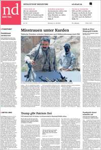 Portada de Neues Deutschland (Germany)