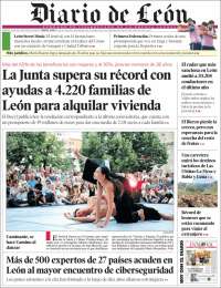 Portada de Diario de León (Spain)