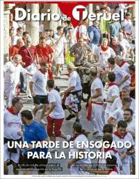 Portada de Diario de Teruel (Spain)
