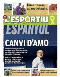 Portada de L'Esportiu (Spain)