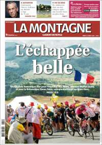 Portada de La Montagne (Francia)