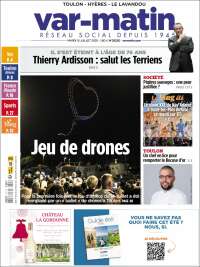 Portada de Var-Matin (France)